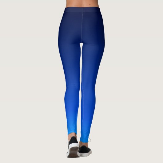 Leggings dégradé bleu marine (Dos)