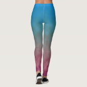 Leggings Dégradé Céleste (Dos)