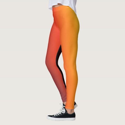 Leggings Dégradé de feu (Gauche)
