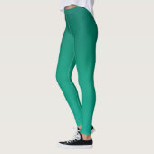 Leggings Dégradé de vert feuillage (Gauche)