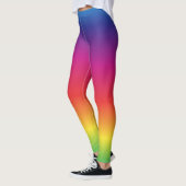 Leggings Dégradé Gay pride arc-en-ciel (Gauche)