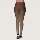 Leggings Dégradé marron (Dos)