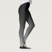 Leggings Dégradé Ombre gris noir (Droite)
