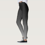 Leggings Dégradé Ombre gris noir<br><div class="desc">Légumineuses rayonnées par la légonbience.</div>