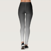 Leggings Dégradé Ombre noir (Dos)