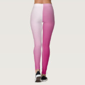 Leggings Dégradé rose chaud (Dos)
