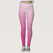 Leggings Dégradé rose chaud (Devant)