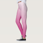 Leggings Dégradé rose chaud (Gauche)