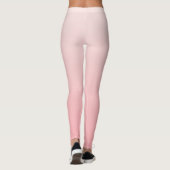 Leggings dégradé rose doux (Dos)