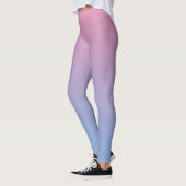 Leggings Dégradé rose et bleu (Gauche)