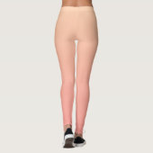 Leggings Dégradé rose et rose (Dos)