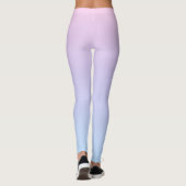 Leggings Dégradé Rose Violet (Dos)