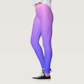 Leggings Dégradé violet et bleu (Gauche)
