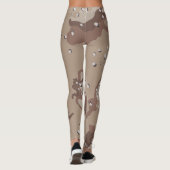 Leggings Déguisement camouflage du désert (Dos)