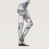 Leggings d'élégance artistique (Droite)