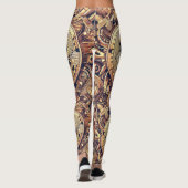 Leggings d'élégance de ciphre d'or (Dos)