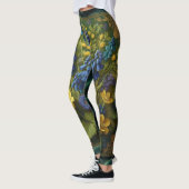 Leggings d'élégance florale (Gauche)