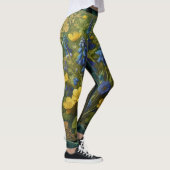 Leggings d'élégance florale (Droite)