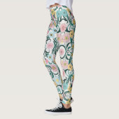 Leggings d'élégance florale (Gauche)