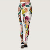 Leggings d'élégance florale11 (Dos)