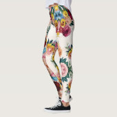 Leggings d'élégance florale11 (Gauche)