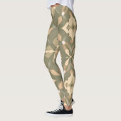 Leggings d'élégance géométrique (Gauche)