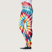 Leggings Délice de teinture tie-dye (Gauche)