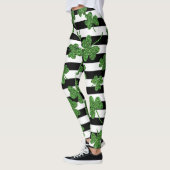 Leggings Délice Shamrock rayé (Gauche)