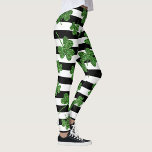Leggings Délice Shamrock rayé