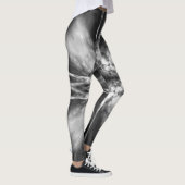 Leggings Démarrage noir et blanc (Droite)