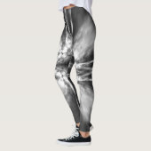 Leggings Démarrage noir et blanc (Gauche)