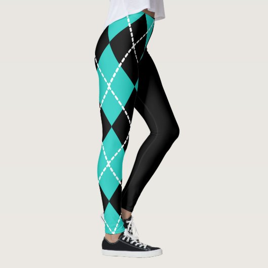 Leggings demi-Jacquards rétro (Droite)