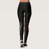 Leggings Demi-lune Noire (Dos)