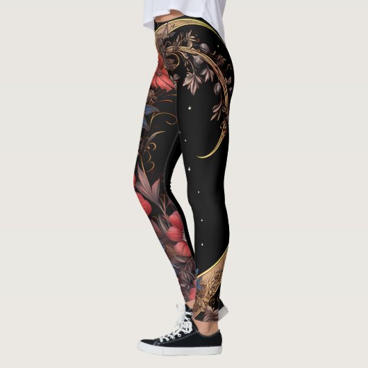 Leggings Demi-lune Noire (Gauche)
