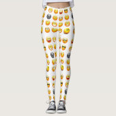 leggings d'émojis (Devant)