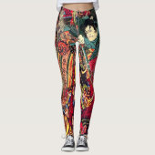 Leggings Démons de combat de samouraïs (Devant)