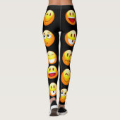 leggings d'émoticônes (Dos)