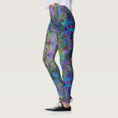 Leggings d'encre de Grunge Dream Cosmic - Amusants (Gauche)