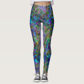 Leggings d'encre de Grunge Dream Cosmic - Amusants (Devant)