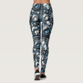 Leggings Denim & Diamonds Bling Bijou Glamour (Dos)