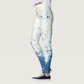 Leggings Denim et paillettes (Gauche)