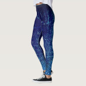 Leggings Denim et paillettes (Gauche)