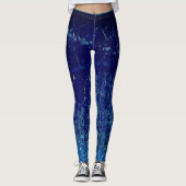 Leggings Denim et parties scintillant (Devant)