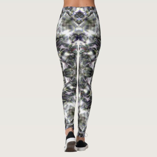 Leggings Dentelle argentée (Dos)