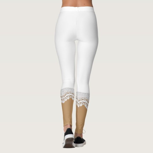 Leggings Dentelle blanche (Dos)