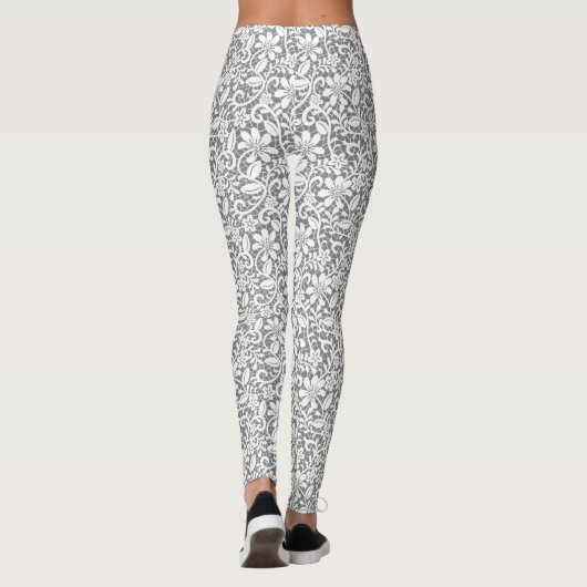 Leggings Dentelle blanche 1 (Dos)