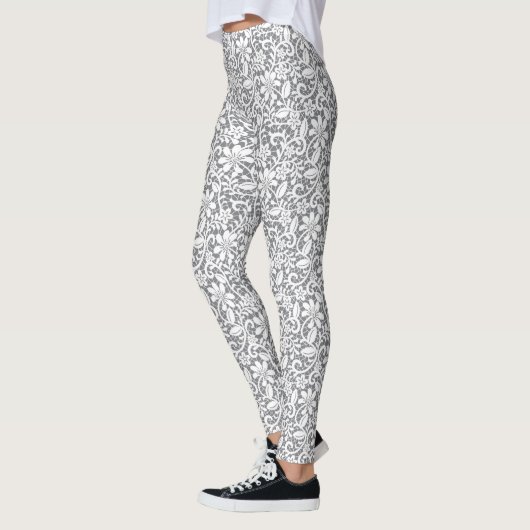 Leggings Dentelle blanche 1 (Gauche)
