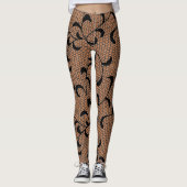 Leggings Dentelle chaude Sun Kiss Glow C77A4B & "Spider Web (Devant)