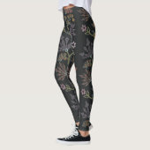 Leggings Dentelle florale Steampunk (Gauche)