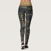 Leggings Dentelle noire d'élégance (Dos)